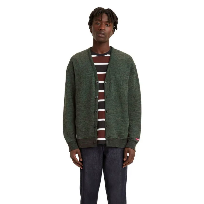 Cardigan Levis Mission Snit Verde XL
