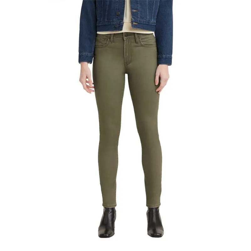 Calça Jeans Levi's 721 High Rise Skinny Verde 42