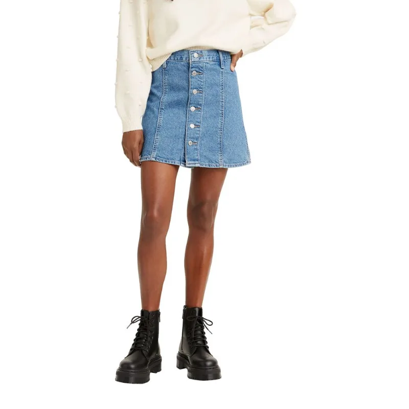 Saia Jeans Levi's A-Line 34