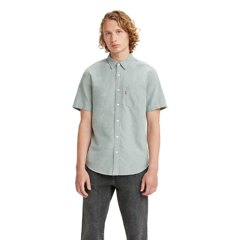 Camisa Levi's Classic Pocket Standard Azul PP