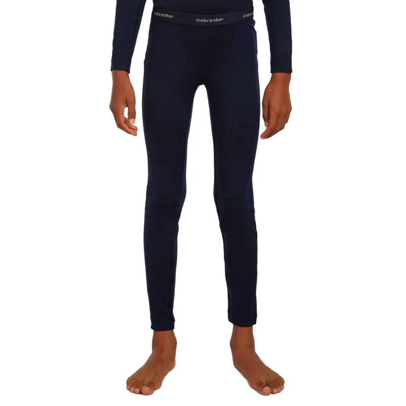 Icebreaker 200 Oasis Kids Leggings Midnight Navy / 12