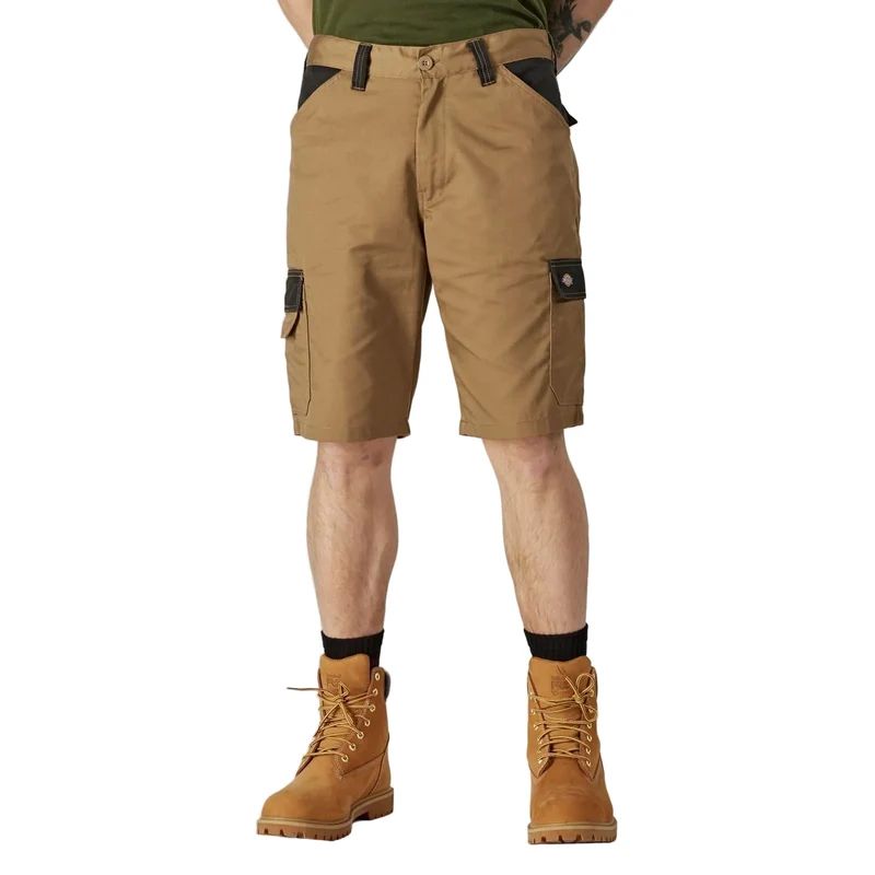Dickies Everyday Polyester Men's Brown Knee-Length Shorts 38
