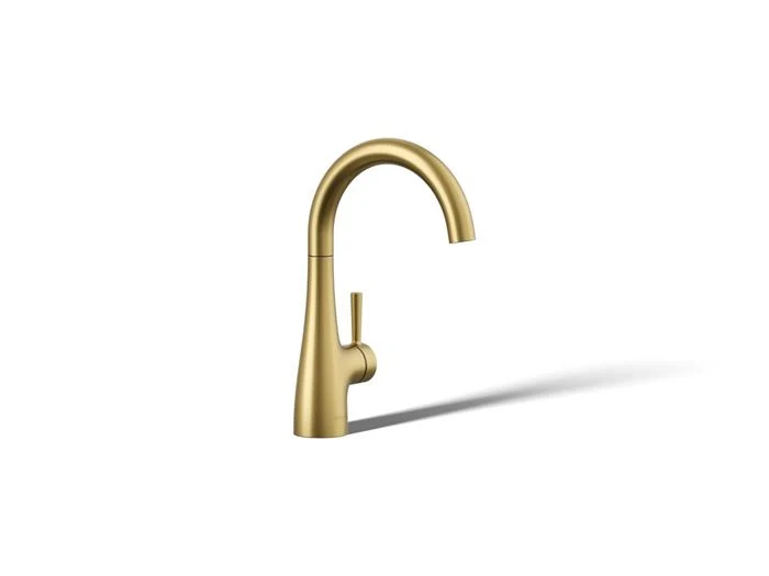 Kohler - Transitional Beverage Faucet Vibrant Brushed Moderne Brass