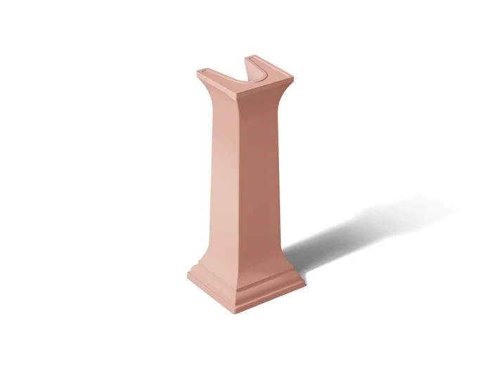 Kohler - Memoirs 11 Inch Pedestal Only 150Th Peachblow