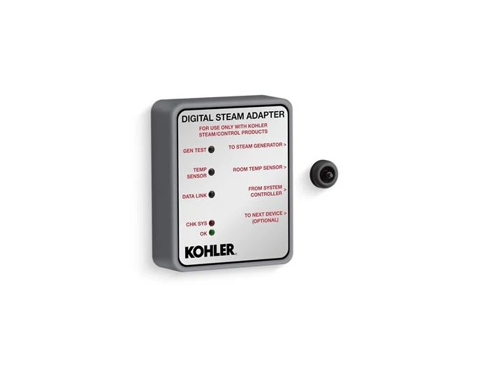 Kohler - Digital Steam Adapter Kit, Single Matte Black