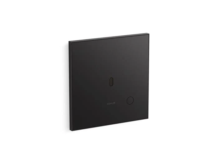 Kohler - Mach Flex Glass Faceplate For Concealed Touchless Toilet Flushometer, Dual-Flush (1.1 / 1.6 Gpf) Matte Black
