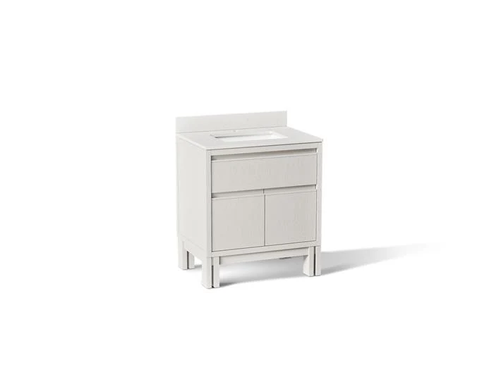 Kohler - 30 Solive Vanity Set Gossamer White