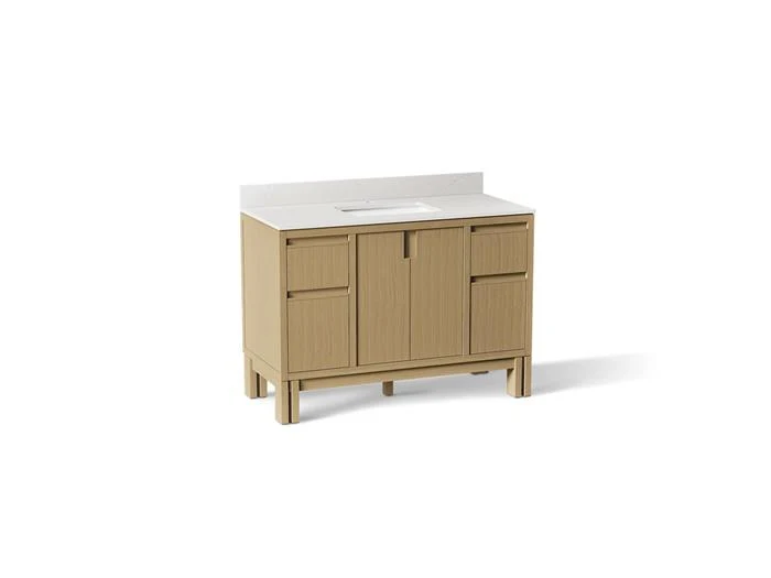 Kohler - 48 Solive Vanity Set Light Oak
