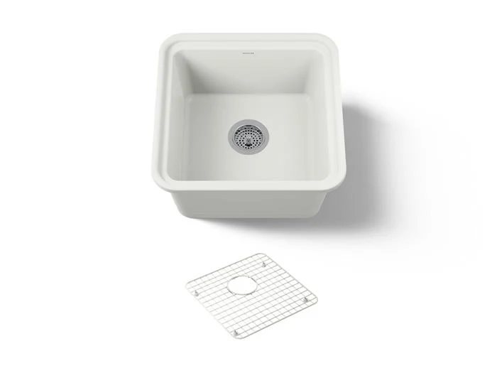 Kohler - Audrine by Studio McGee 18-5/8 Inch undermount bar sink Dune