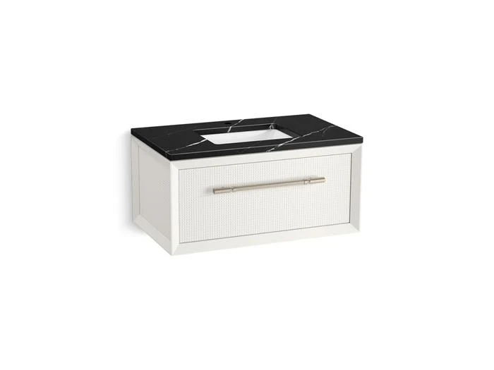 Kohler - Enivo 36 Vanity Combo White, Emq, Brushed Nickel