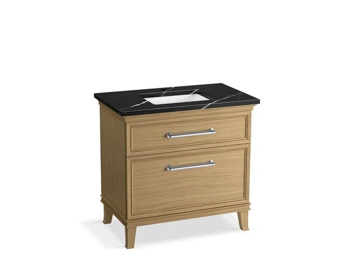 Kohler - Artifacts 36 Vanity Combo Light Oak, Emq, Polished Chrome