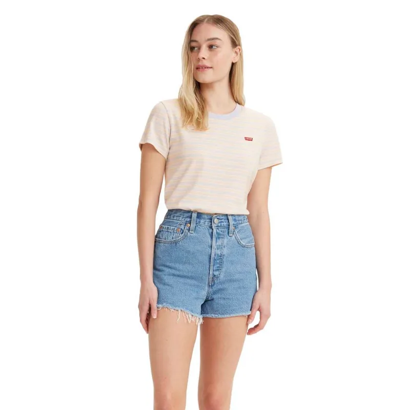 Camiseta Levis Perfect Tee Listrado Camiseta Levis Perfect Tee XXL