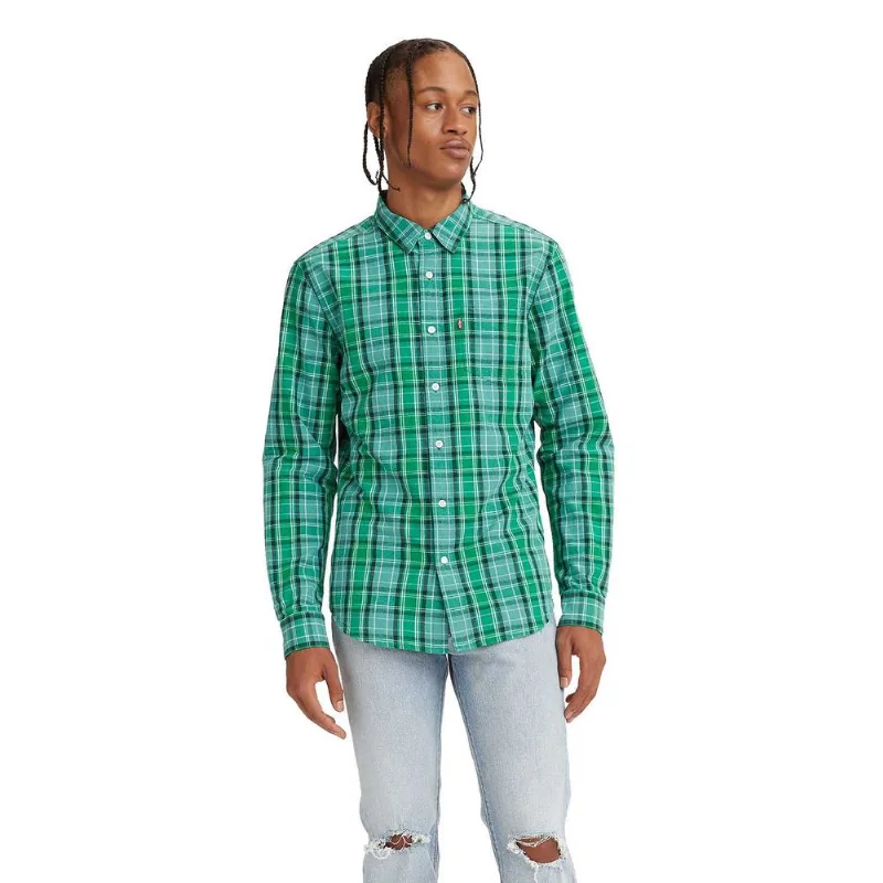 Camisa Levis Classic One Pocket Standard Xadrez Camisa Levis Classic One Pocket Standard P