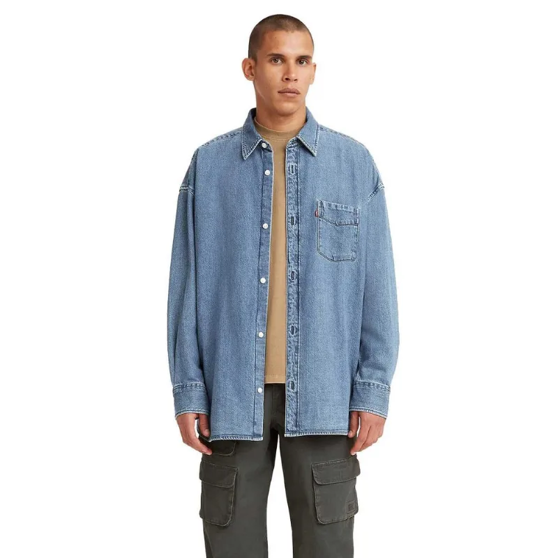 Camisa Levis The Slouchy One Pocket Jeans Camisa Levis The Slouchy One Pocket XXL