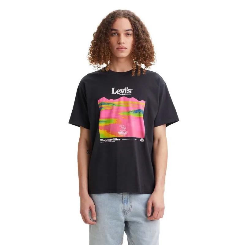 Camiseta Levis Vintage Fit Graphic Tee Preto G