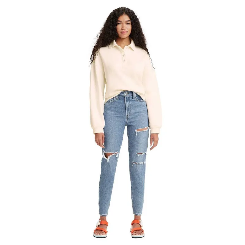 Calça Jeans Levis High Waisted Mom Jean 46