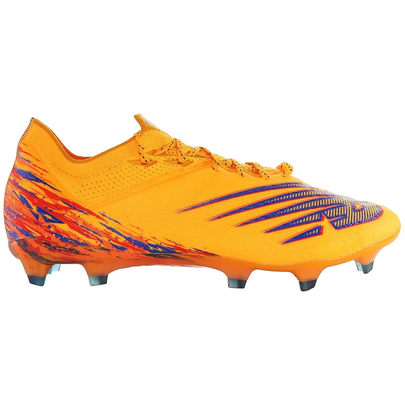 New Balance Furon V6+ Pro FG Mens Yellow Football Boots 5