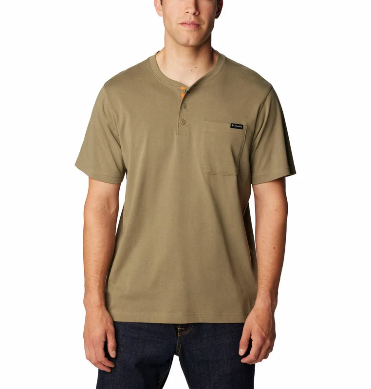 Columbia Men Green Landroamer Tshirt XL