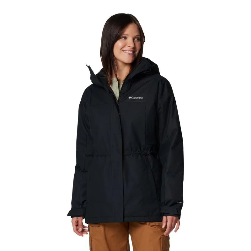 Jaqueta Columbia Feminina Hikebound II Long Insulated BLACK GRD