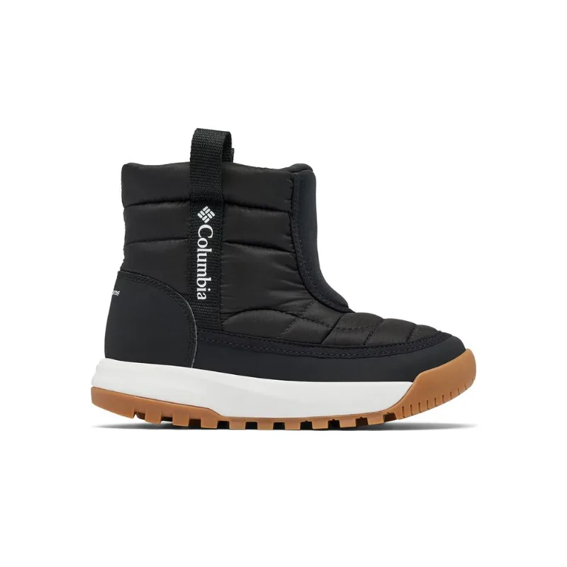 Bota Columbia Infantil Youth Snowtrot Mid BLACK, SEA SALT 031