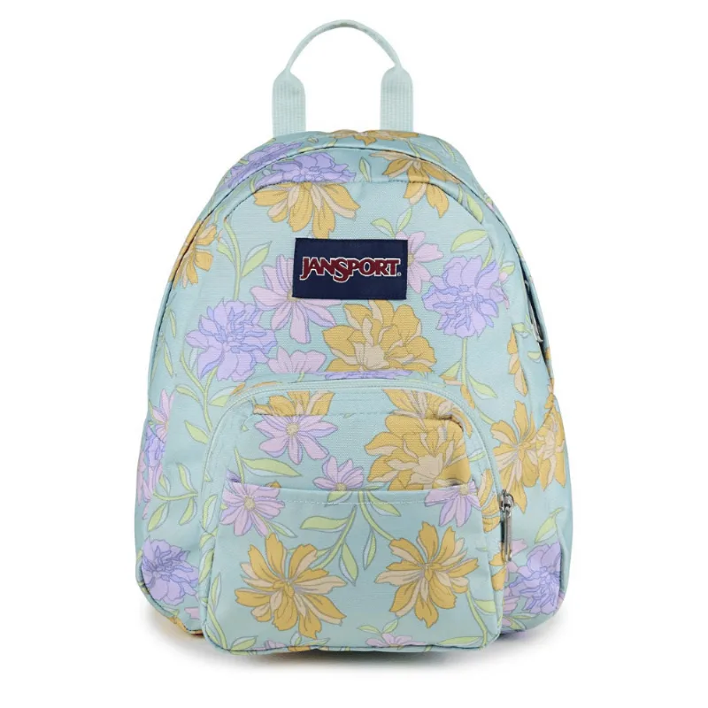 Mini Mochila JanSport Half Pint Faded Floral Fresh Mint