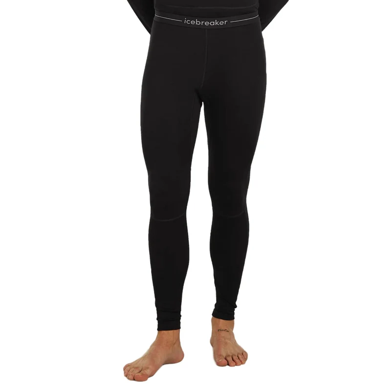 Icebreaker 200 ZoneKnit Mens Leggings Black / S