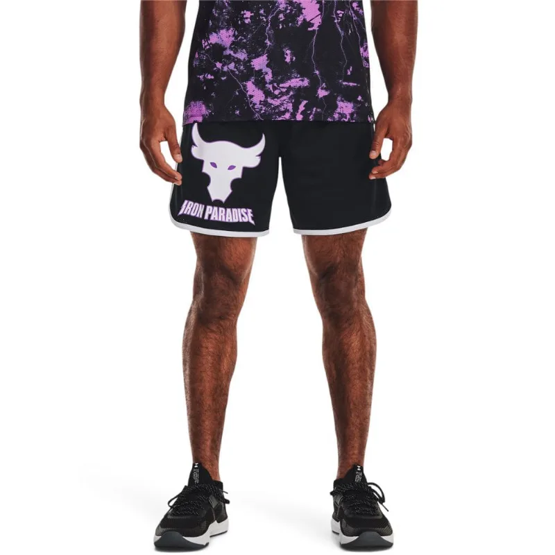 Bermuda de Treino Masculina Under Armour Project Rock Dsrpt GG Preto