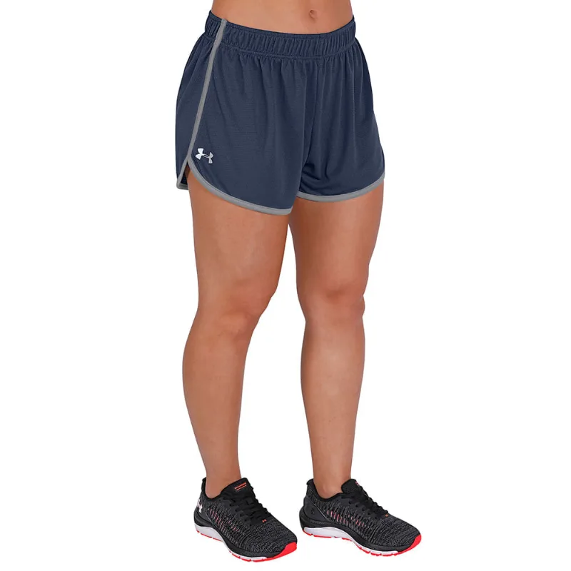 Shorts de Treino Feminino Under Armour Tech Mesh G Azul