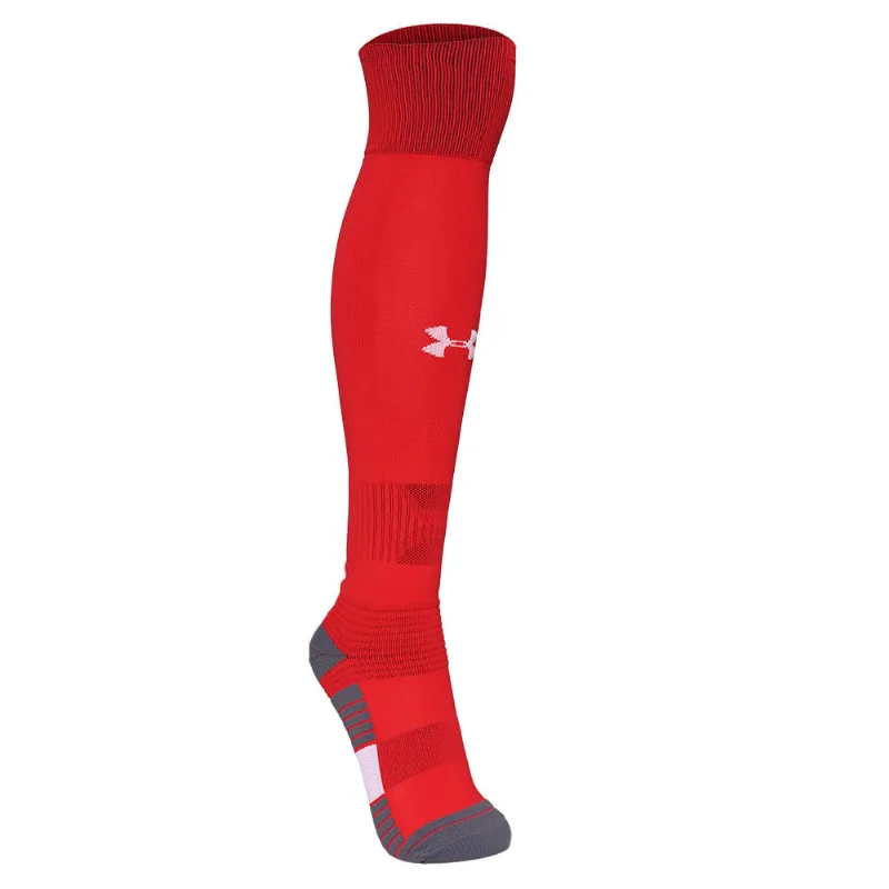 Meia de Futebol Masculina Under Armour Accelerate OTC 46-49 Vermelho