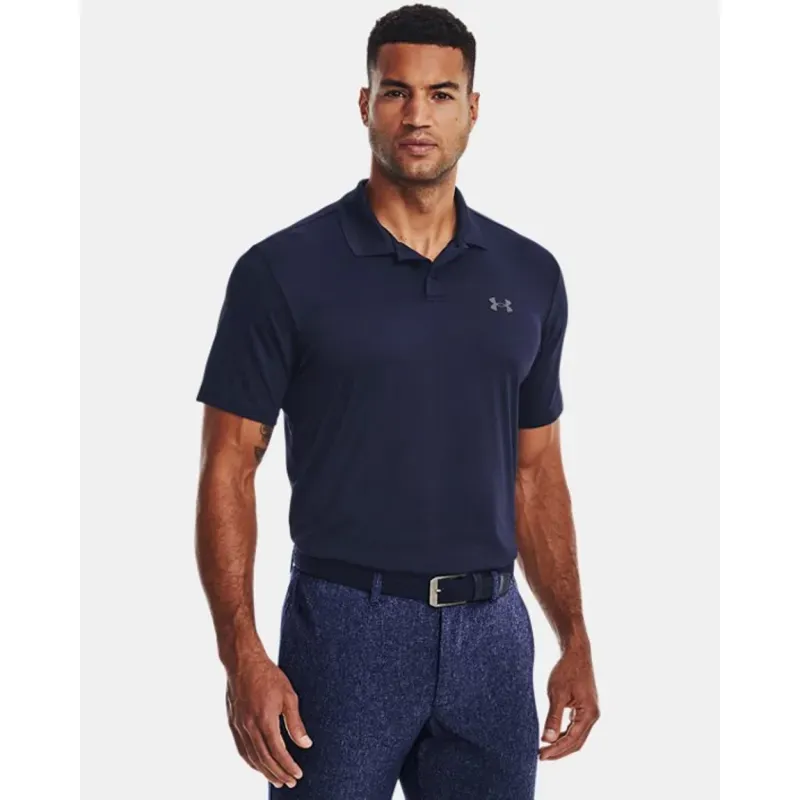 Polo Masculina Under Armour Performance 3.0 G Azul