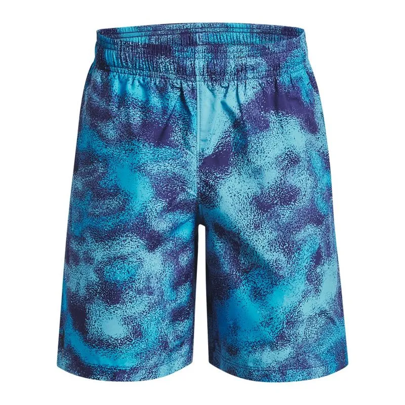 Shorts Infantil Under Armour Woven Printed 8 Azul