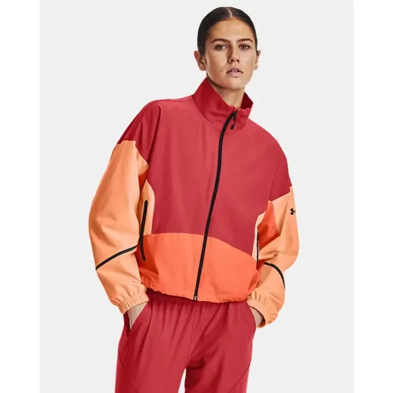 Jaqueta de Treino Feminina Under Armour Unstoppable P Vermelho