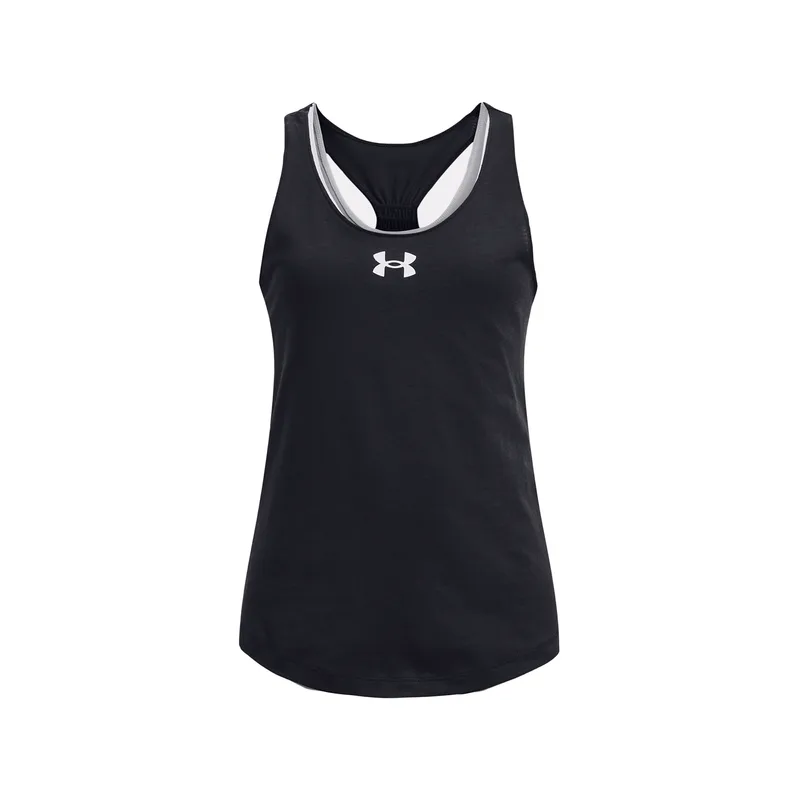Tank Under Armour Entrenamiento Double the Fun Niña 1363878-002 10-11 Años