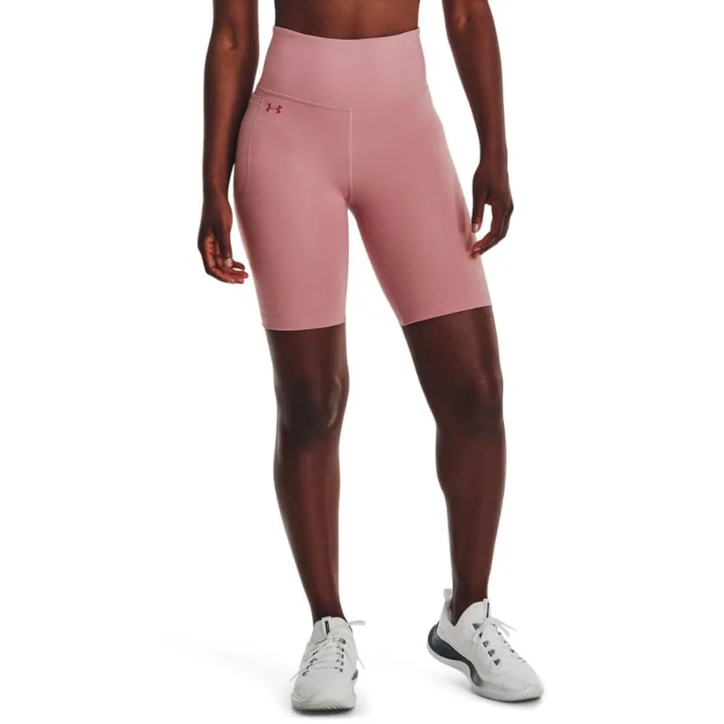 Shorts de Treino Feminino Under Armour Motion Bike G Rosa