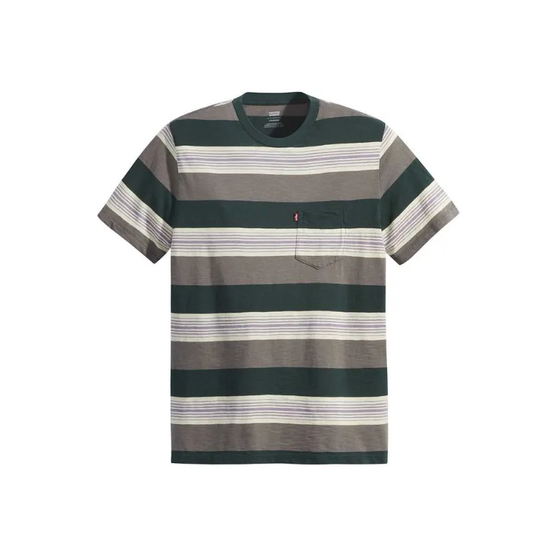 Camiseta Levis SS CLASSIC POCKET TEE Listrado Camiseta Levis SS CLASSIC POCKET TEE XS