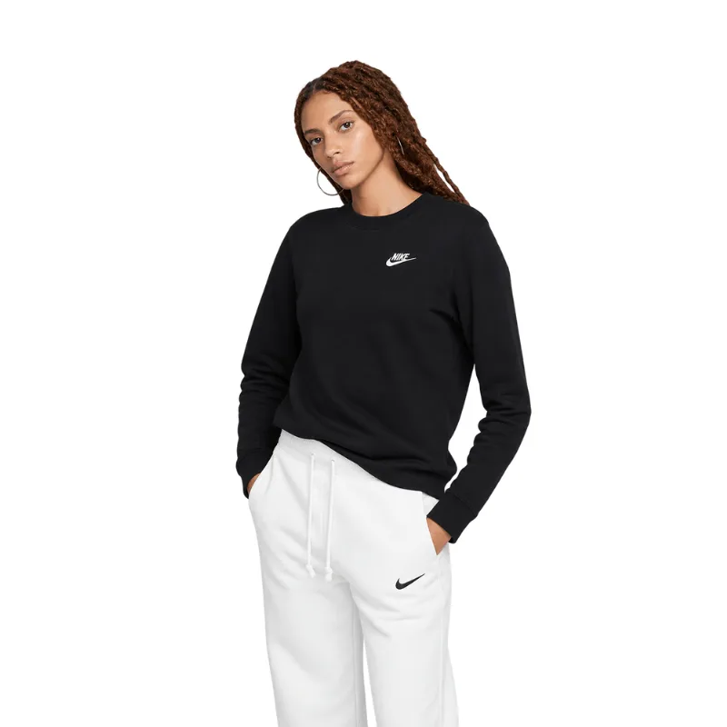 Buzo Nike Sportswear Club Fleece Neg. Mujer