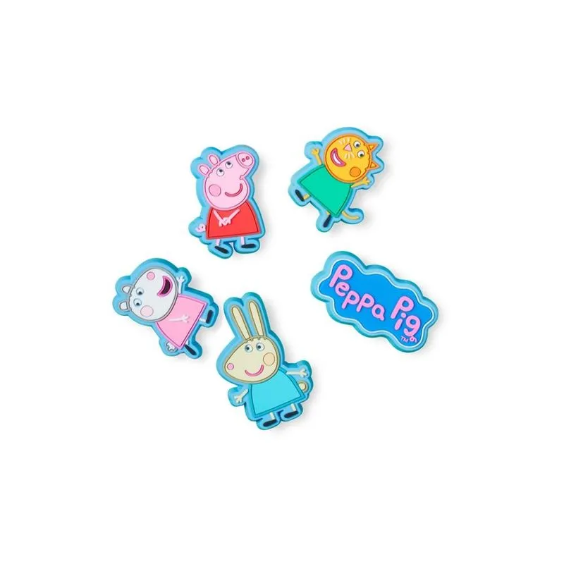 Jibbitz Peppa Pig Pack 5 Unico - Un