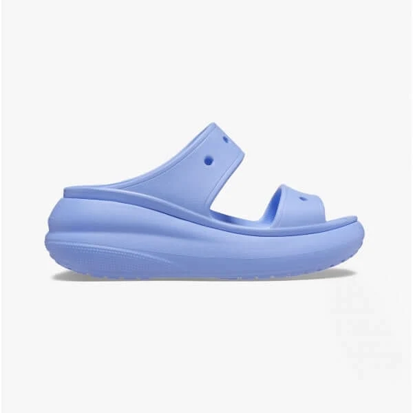Crocs 207670-5Q6 CRUSH SANDAL Womens Platform Sliders Moon Jelly UK 8