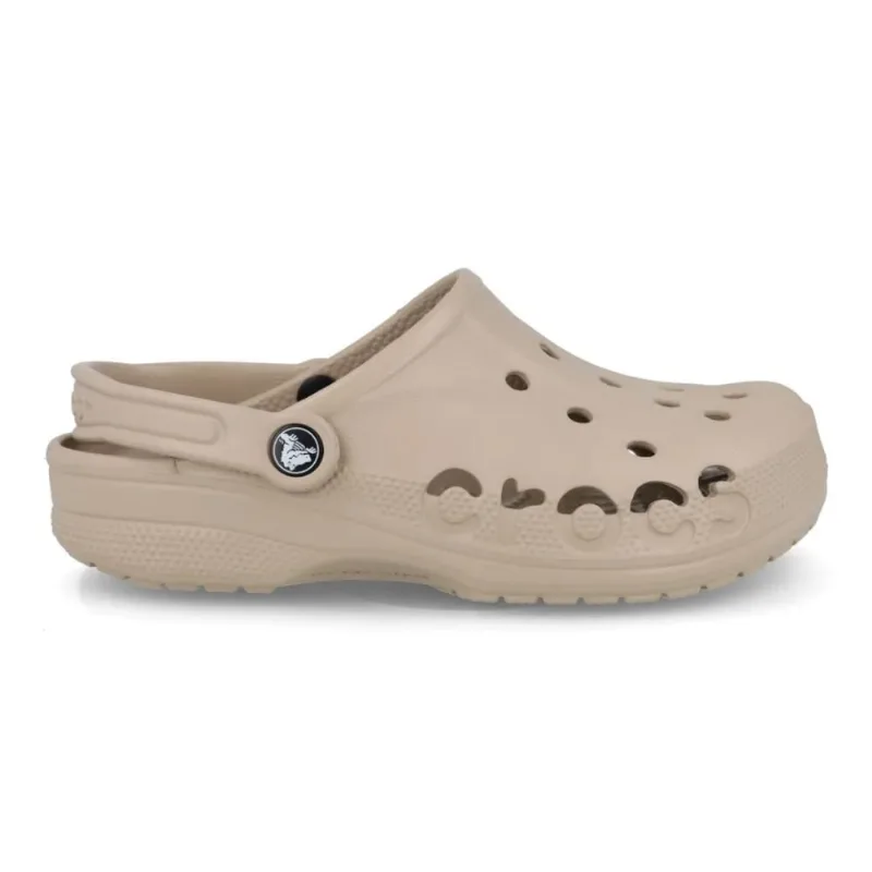 Babuche Crocs Baya Clog Feminino Bege 36