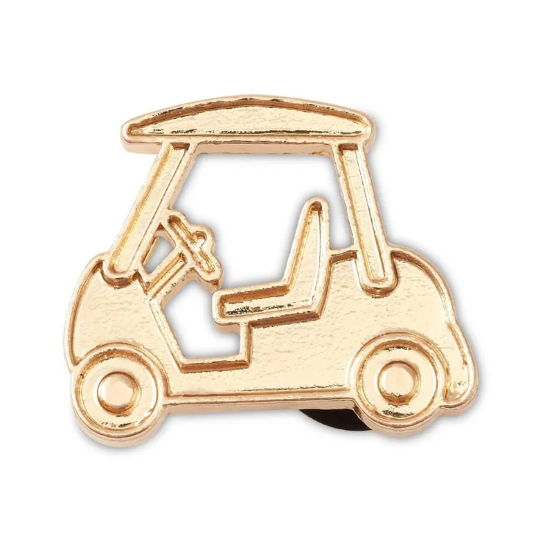 Jibbitz Carrinho De Golf Dourado Unico Unico - Un