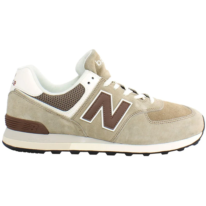 New Balance 574 Classic Mens Brown Trainers 11.5 (Standard)