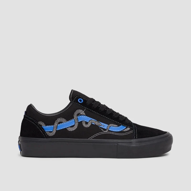 Vans Skate Old Skool Shoes - Breana Geering Blue/Black 11uk / Breana Geering Blue/Black