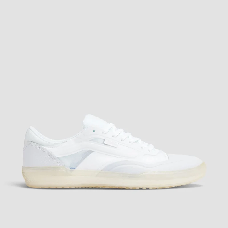 Vans Ave Shoes - Leather White/White 10.5uk / Leather White/White