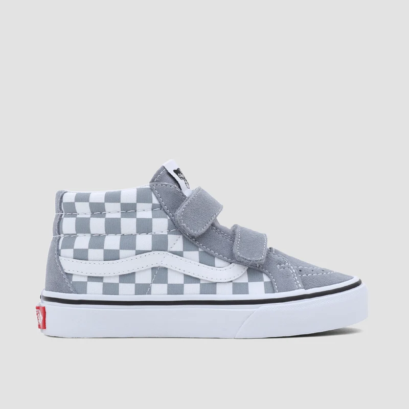 Vans SK8-Mid Reissue V Mid Top Shoes - Checkerboard Tradewinds - Kids Child 10uk / Checkerboard Tradewinds