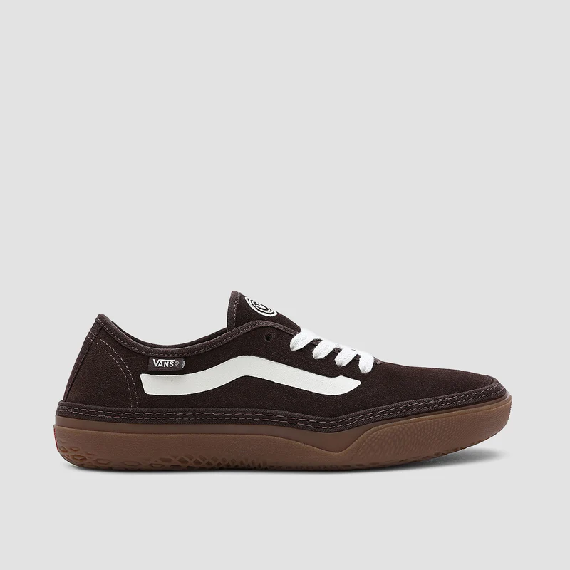 Vans Circle Vee SE Shoes - Suede Demitasse 7uk / Suede Demitasse