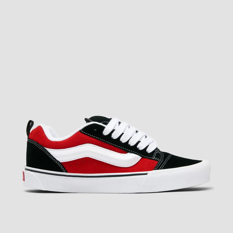 Vans Knu Skool Shoes - Red/True White 7uk / Red/True White