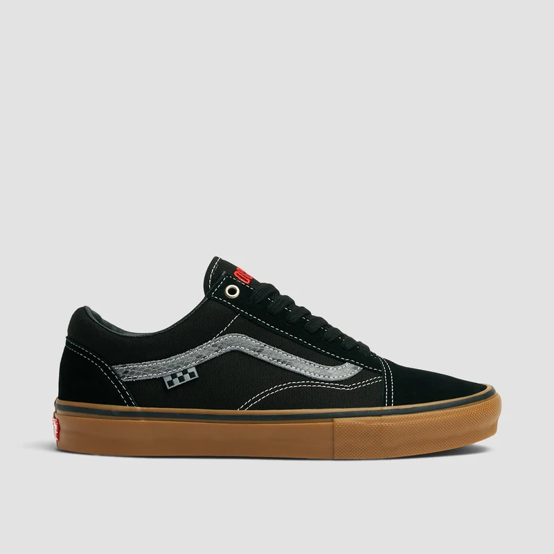 Vans Skate Old Skool Shoes - Hockey Skateboards Black/Snake 7uk / Hockey Skateboards Black/Snake