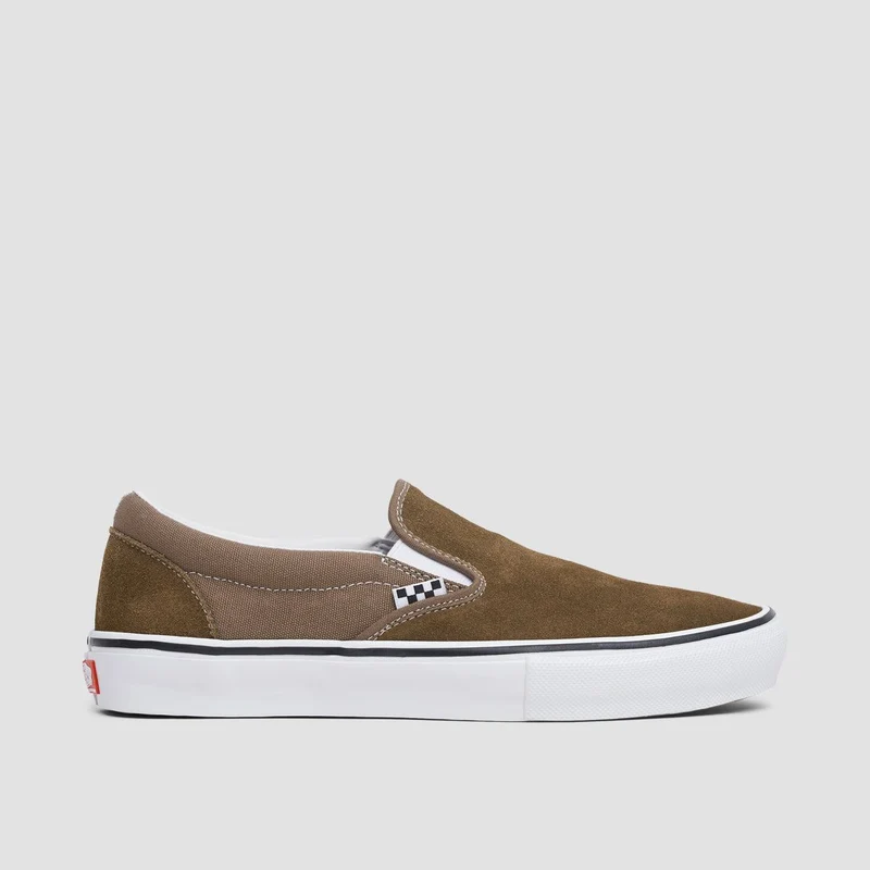 Vans Skate Slip-On Shoes - Fatigue 7uk / Fatigue