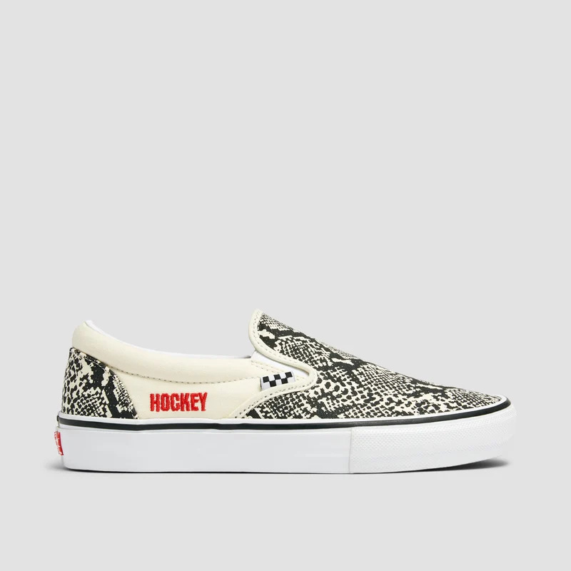 Vans Skate Slip-On Shoes - Hockey Skateboards Snake Skin 8.5uk / Hockey Skateboards Snake Skin
