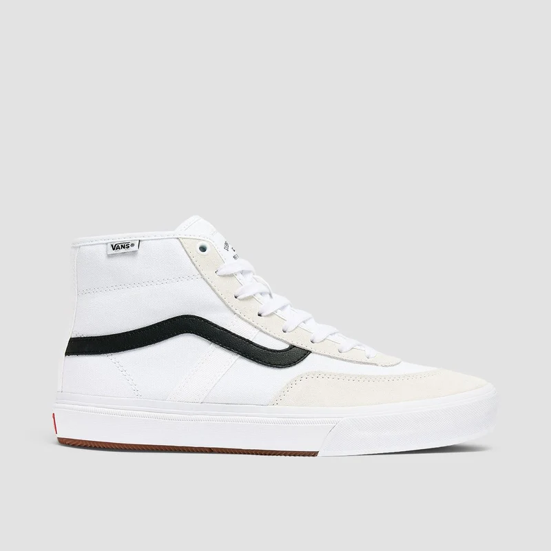Vans Crockett High Shoes - White/Black/Gum 10uk / White/Black/Gum